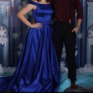 Blue Sherri Hill Dress